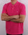 Benetton Polo Shirt Crimson Pink