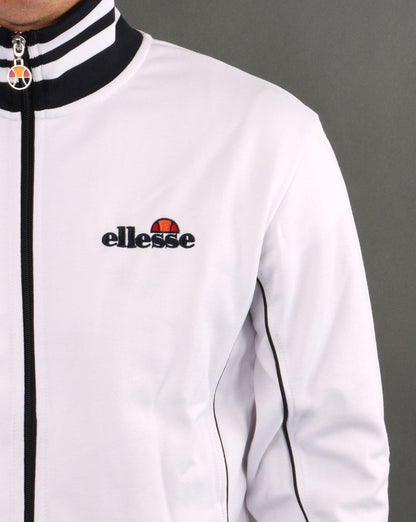 Ellesse Milano Track Top White