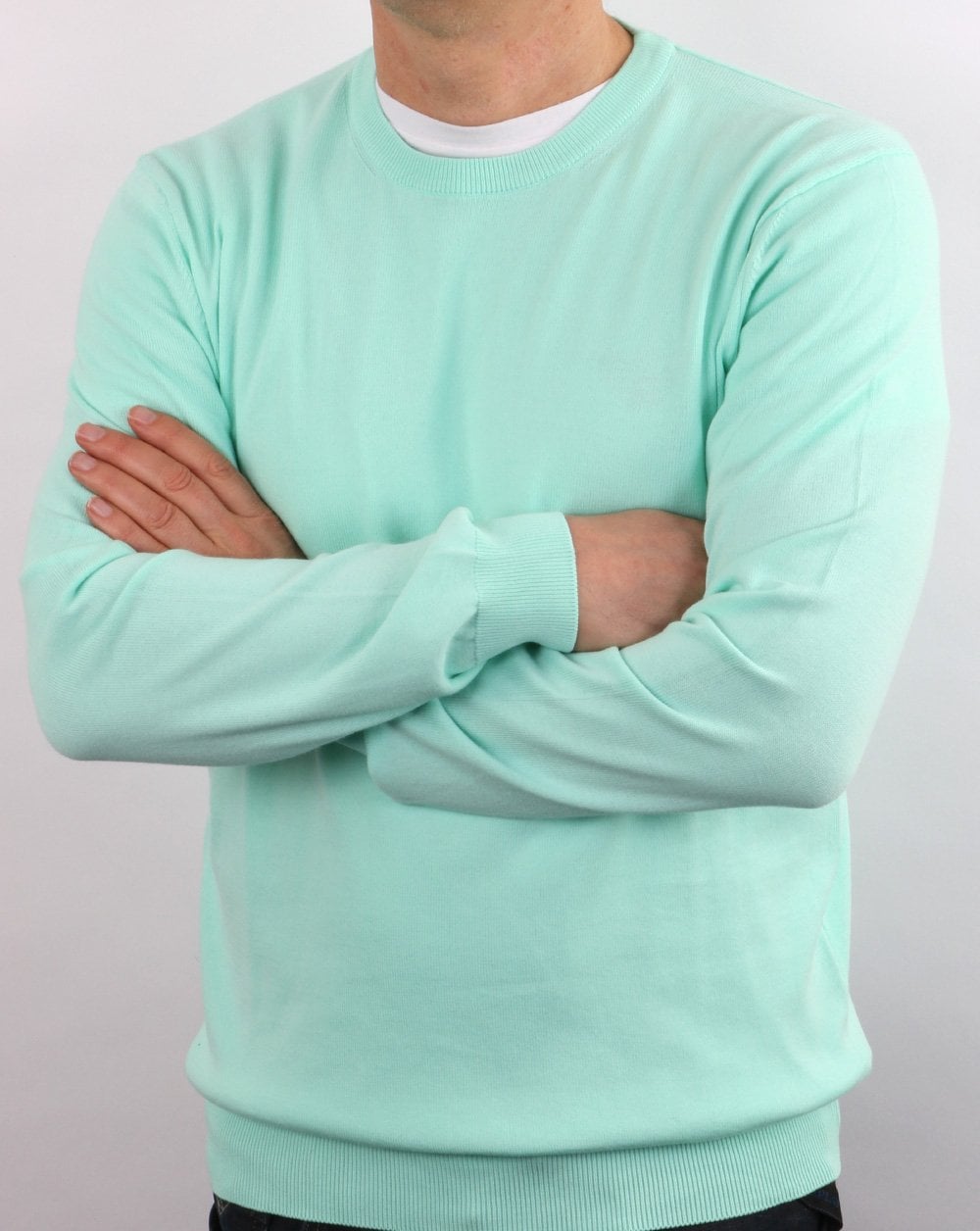 Benetton Knit Jumper Mint