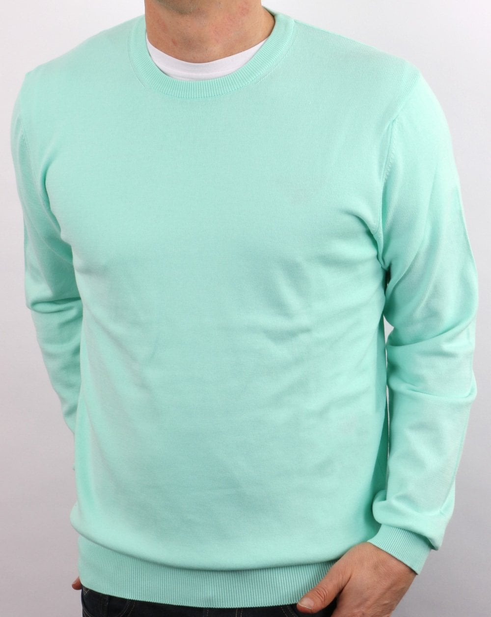Benetton Knit Jumper Mint