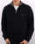 Gant Cotton Half Zip Knit Navy