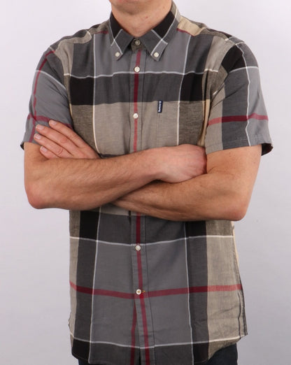 Barbour Douglas Short Sleeve Shirt Dress Tartan
