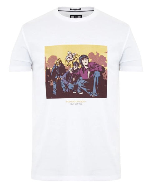 Weekend Offender Fools Gold T-shirt White