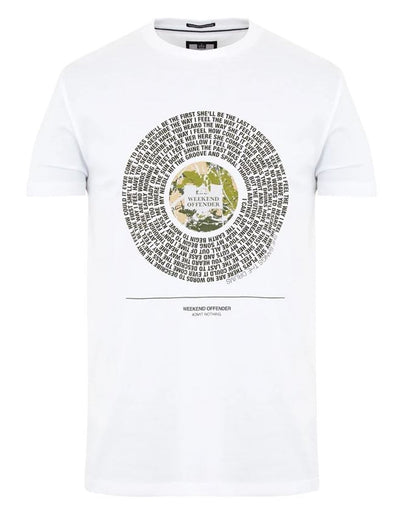 Weekend Offender Bangs T-shirt White
