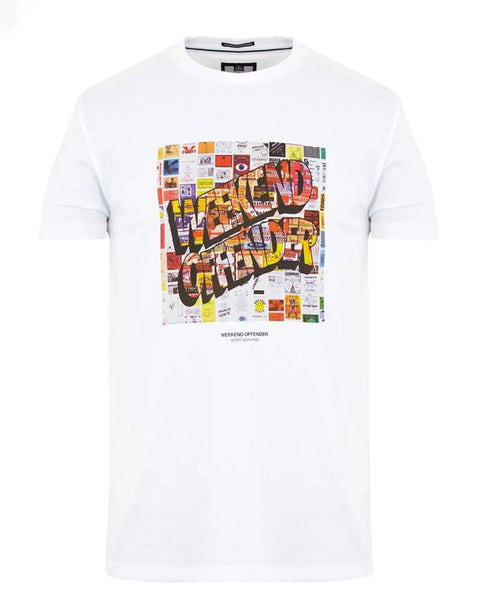 Weekend Offender Thrills T-shirt White