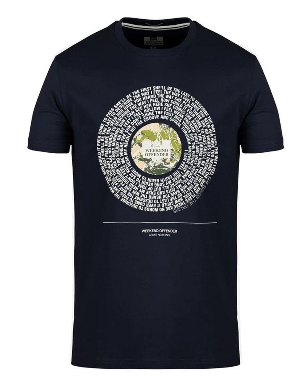 Weekend Offender Bangs T-shirt Navy