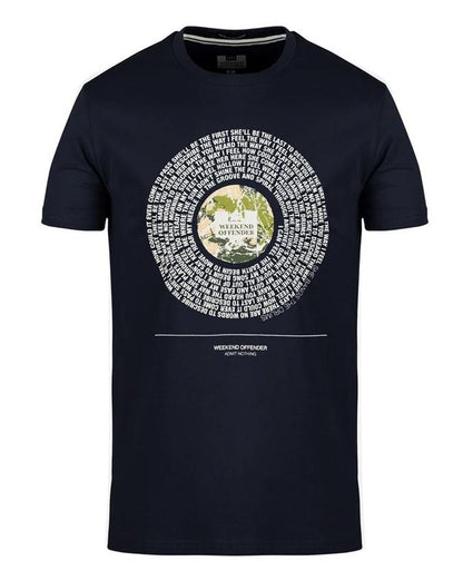 Weekend Offender Bangs T-shirt Navy