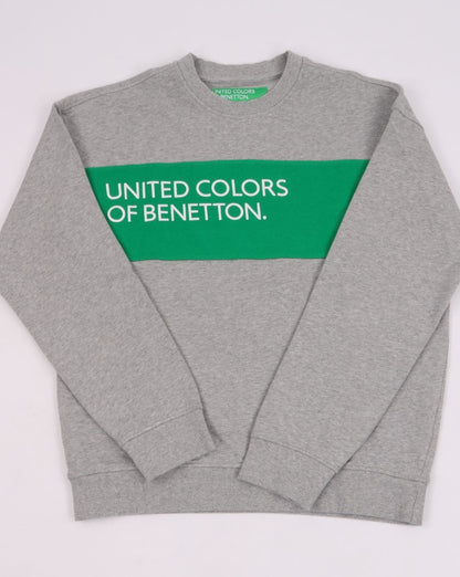 Benetton United Colours Sweatshirt Grey