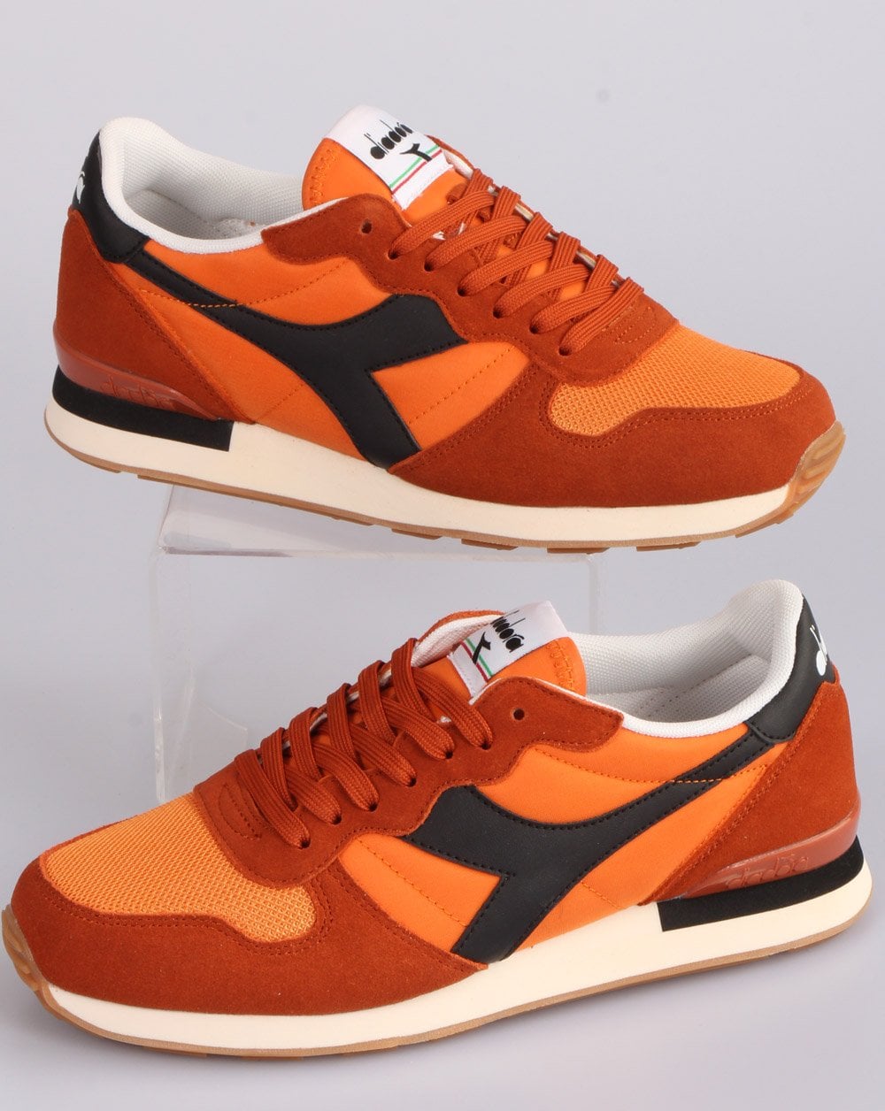 Diadora Camaro Trainers Gold Flame/Black