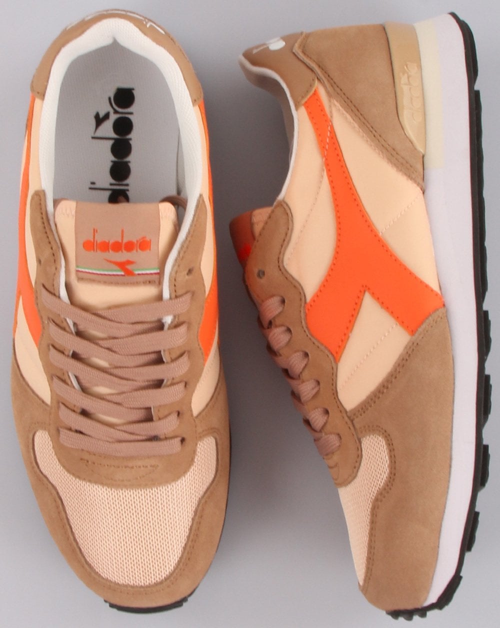 Diadora Camaro Trainers Soft Peach/Golden Orange