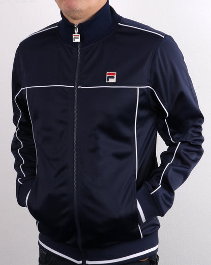 Fila Vintage Terry Track Top Navy