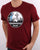 A Way Of Life T-shirt Burgundy