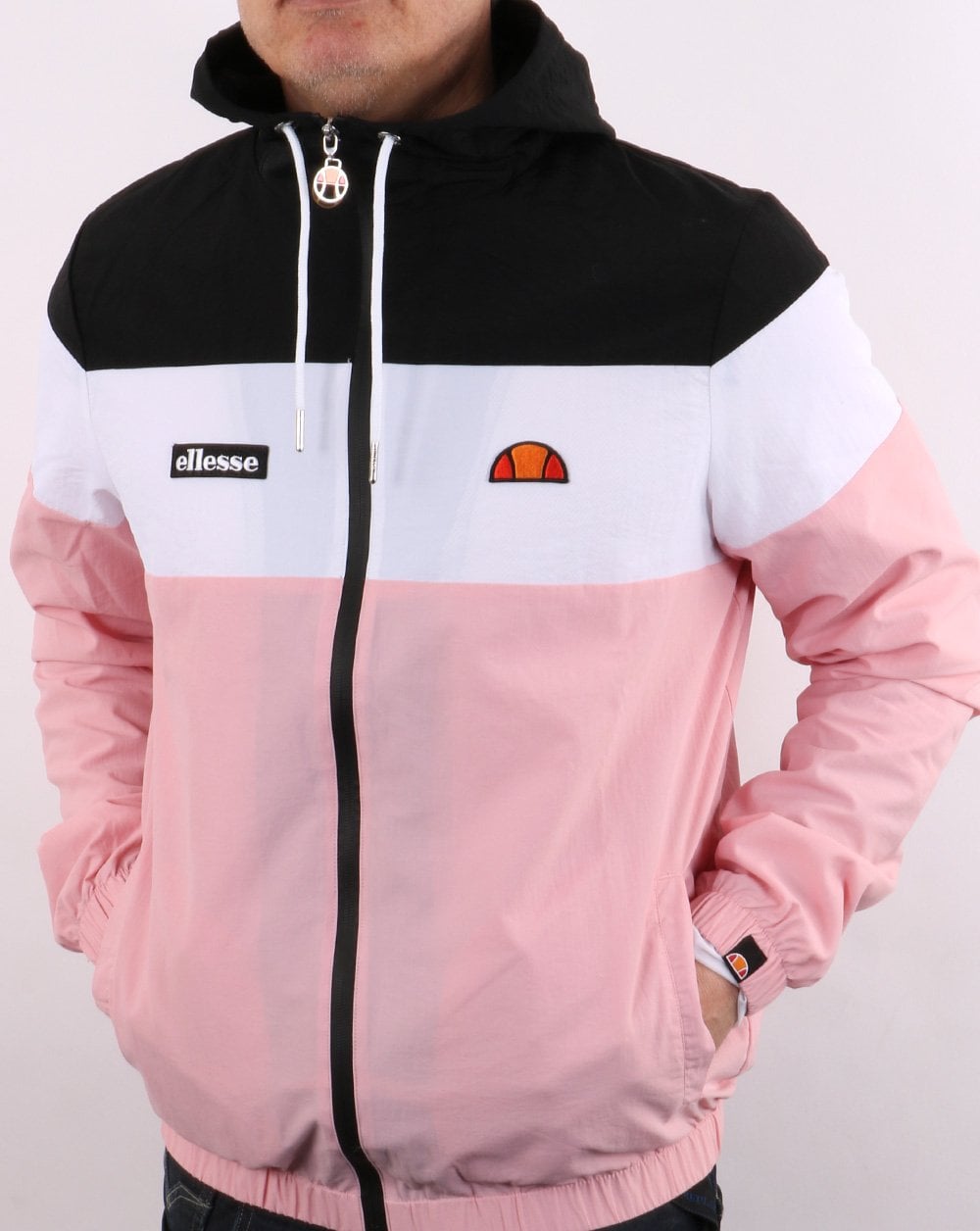 Ellesse Mattar Hooded Jacket Light Pink