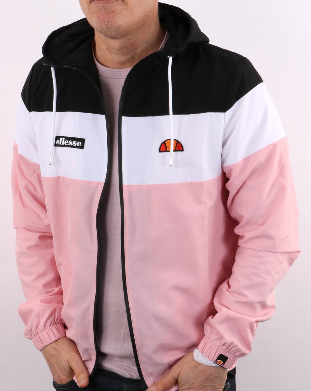 Ellesse Mattar Hooded Jacket Light Pink