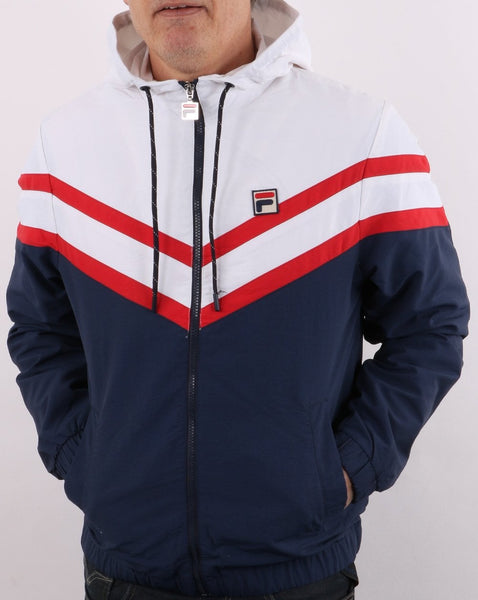 Fila Vintage Rugger Jacket Navy/White