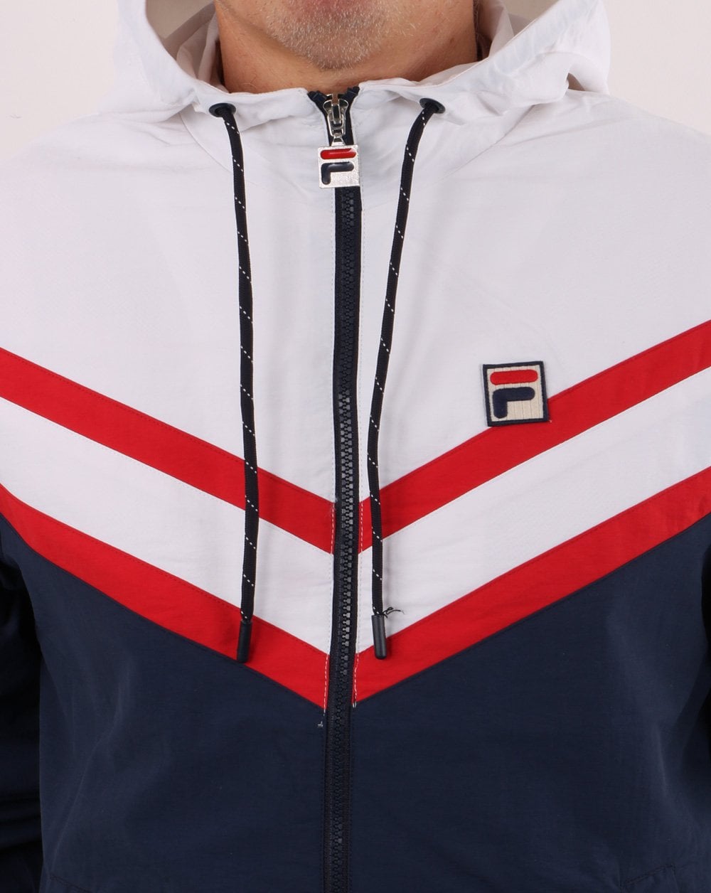 Fila Vintage Rugger Jacket Navy/White