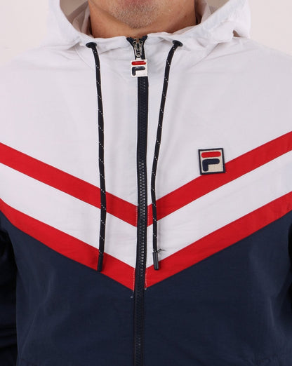 Fila Vintage Rugger Jacket Navy/White