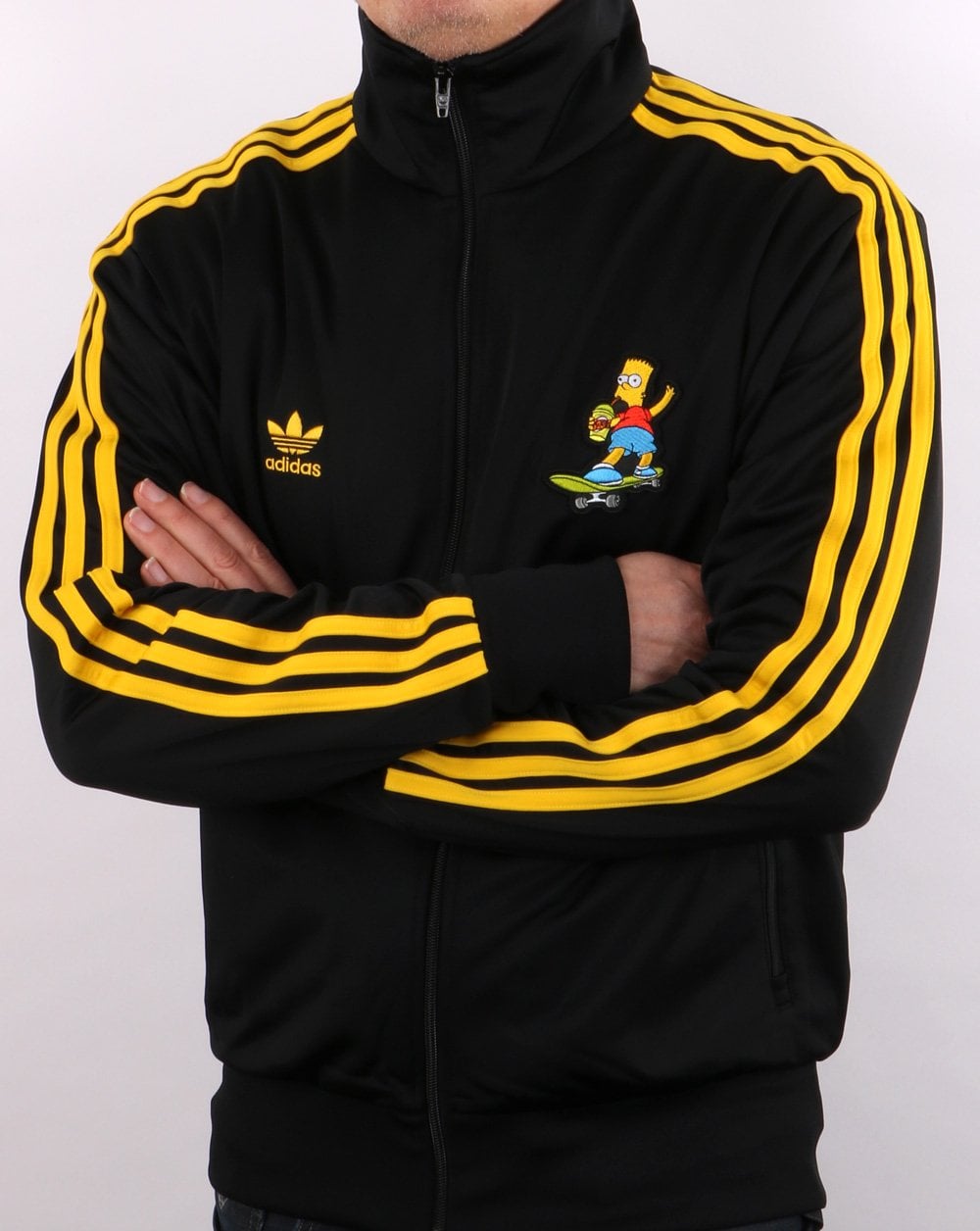 Adidas Originals Simpsons Firebird Track Top Black