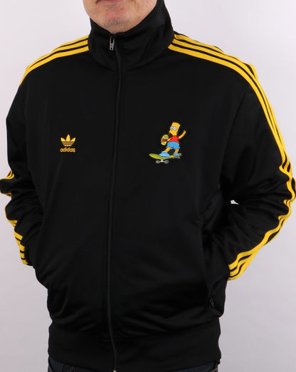 Adidas Originals Simpsons Firebird Track Top Black