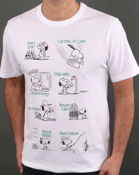 Benetton Snoopy T-shirt White