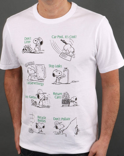 Benetton Snoopy T-shirt White