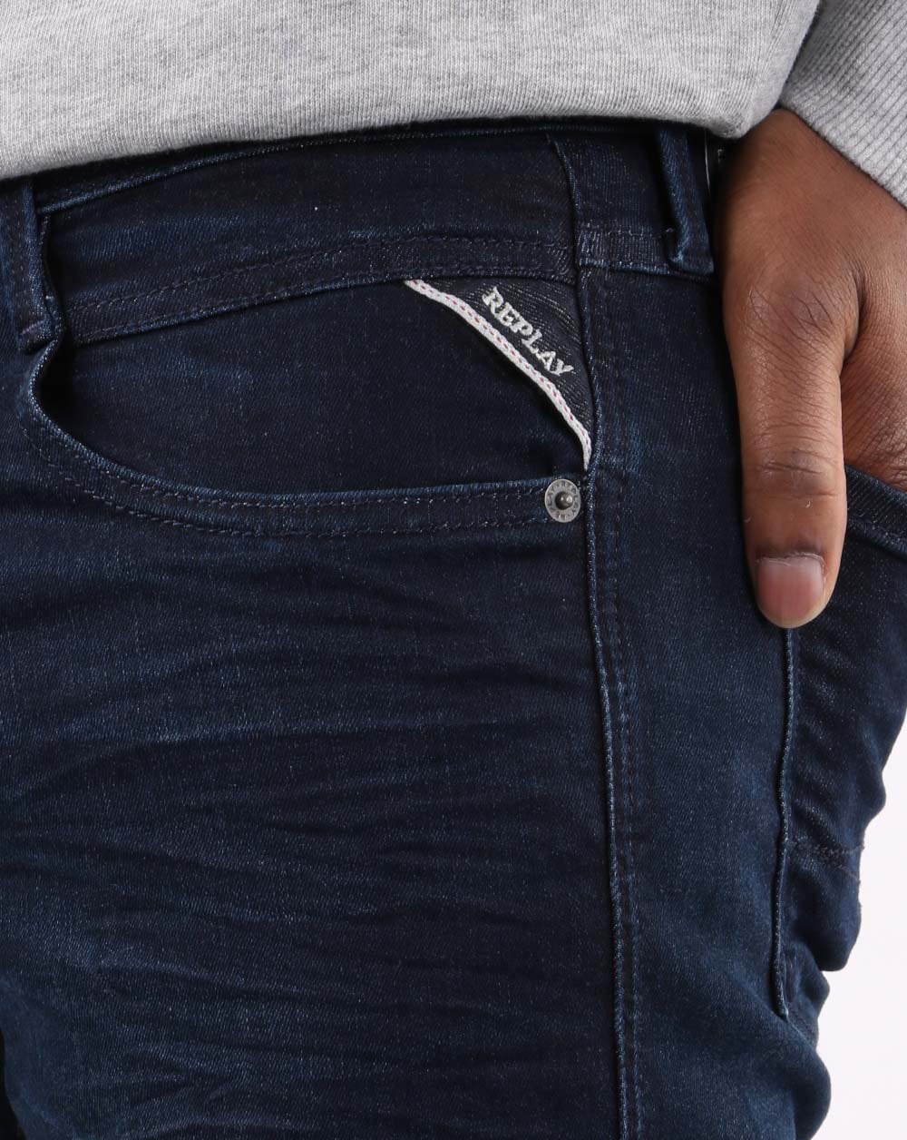 Replay Anbass Jeans Dark Blue