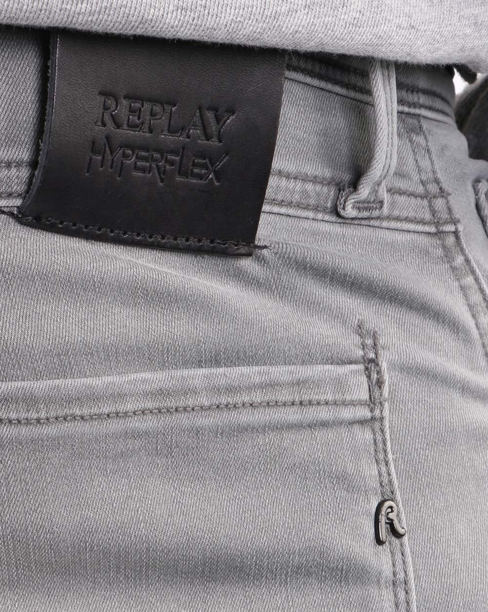Replay Anbass Jeans Hyperflex Grey