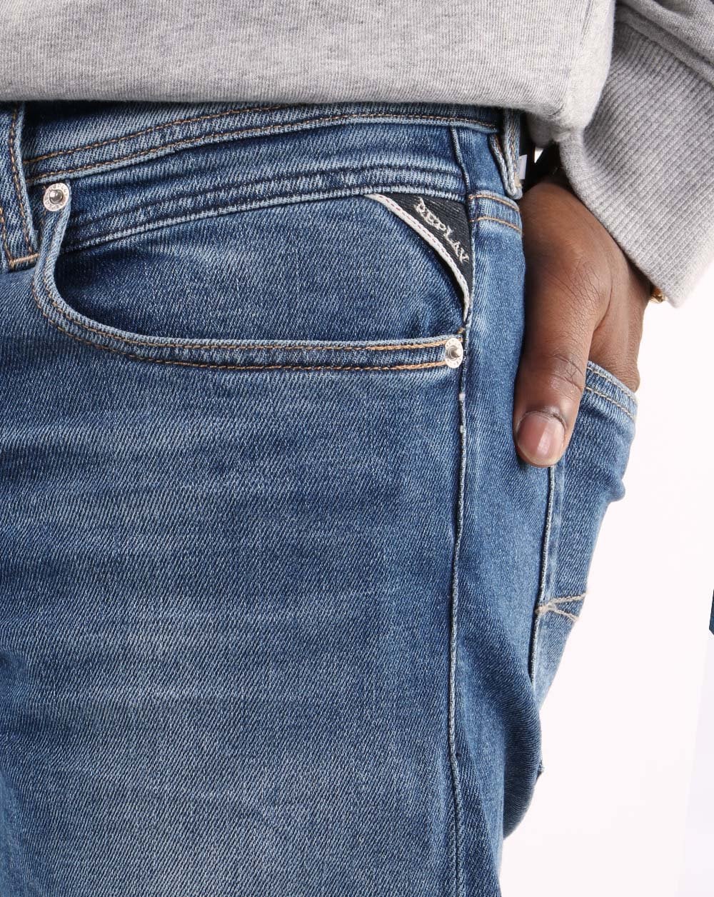 Replay Grover Jeans Medium Blue