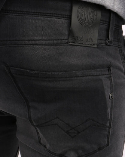 Replay Anbass Hyperflex Re-used Jeans Medium Grey