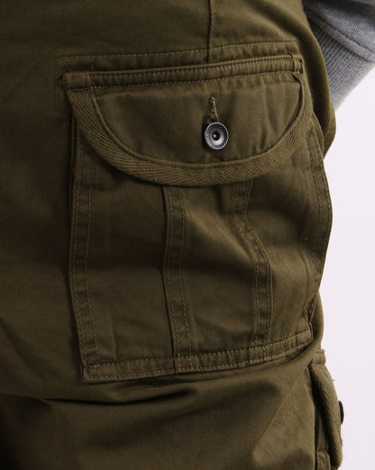 Benetton Combat Pants Khaki Green