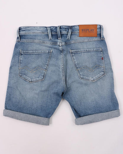 Replay Anbass Bio Shorts Light Blue