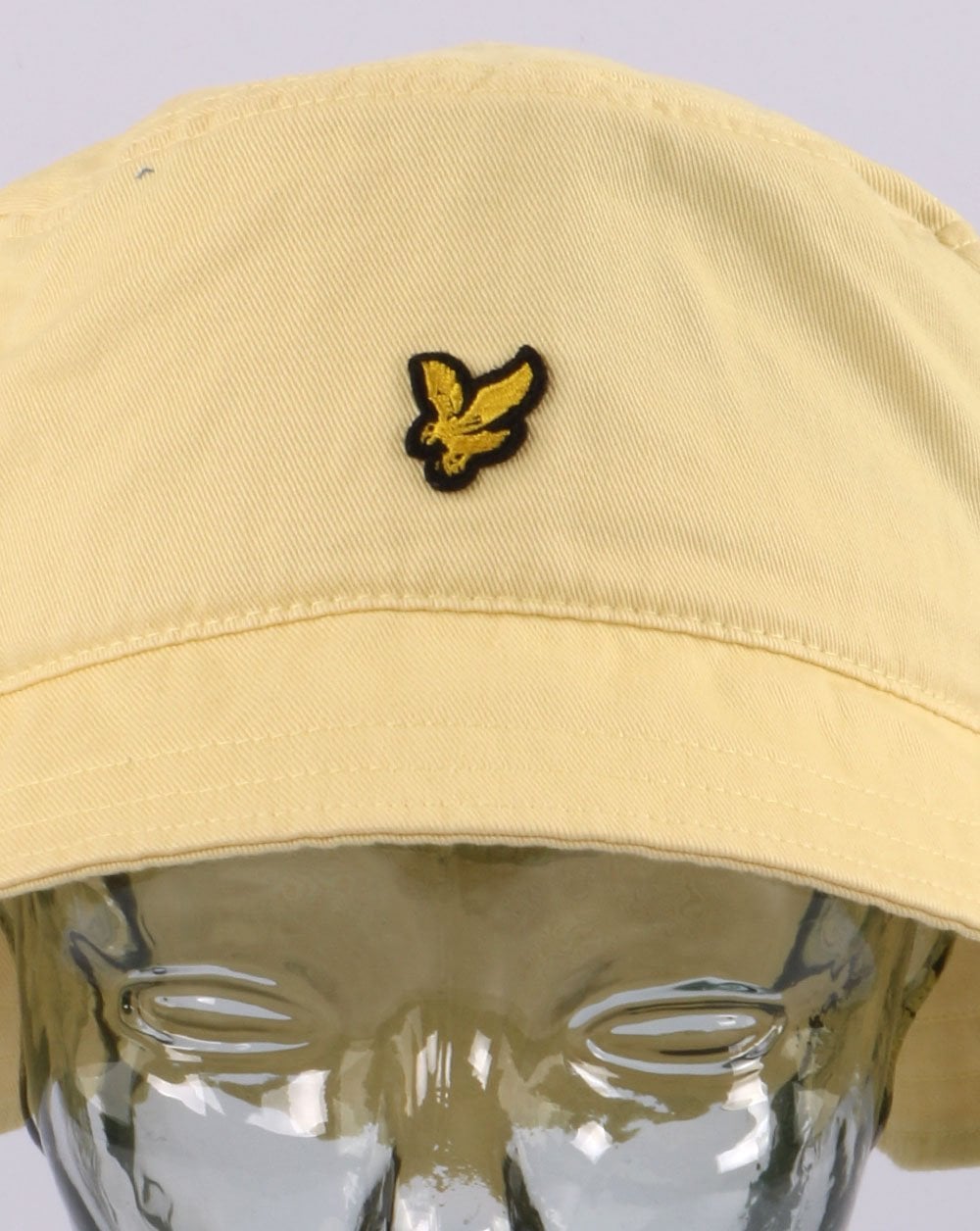 Lyle And Scott Cotton Twill Bucket Hat Lemon