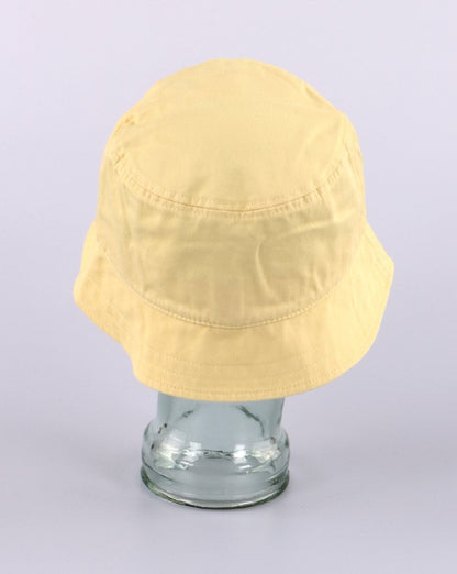 Lyle And Scott Cotton Twill Bucket Hat Lemon