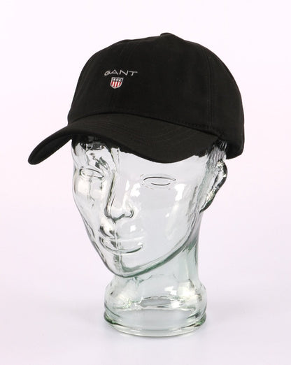 Gant Cotton Twill Cap Black