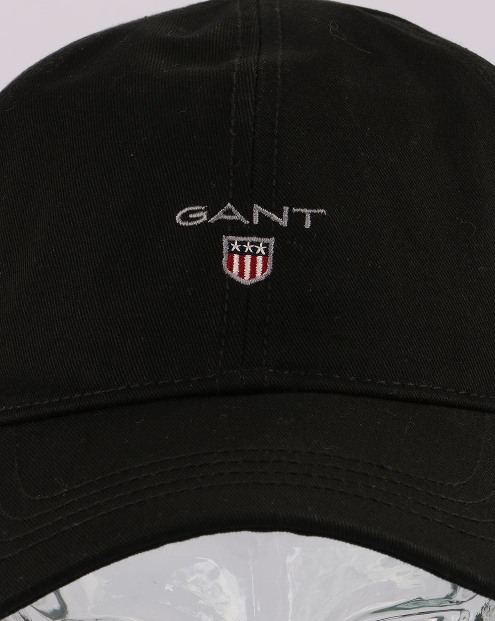 Gant Cotton Twill Cap Black