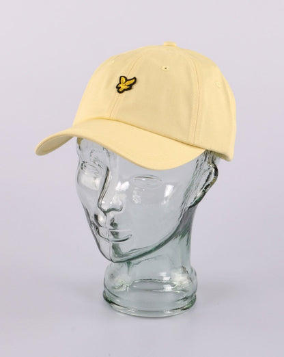 Lyle And Scott Cotton Twill Baseball Cap Lemon