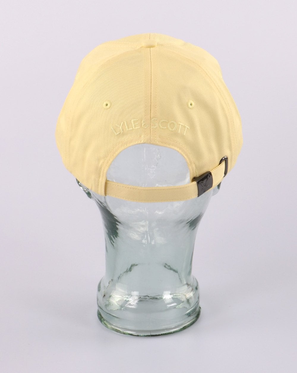 Lyle And Scott Cotton Twill Baseball Cap Lemon