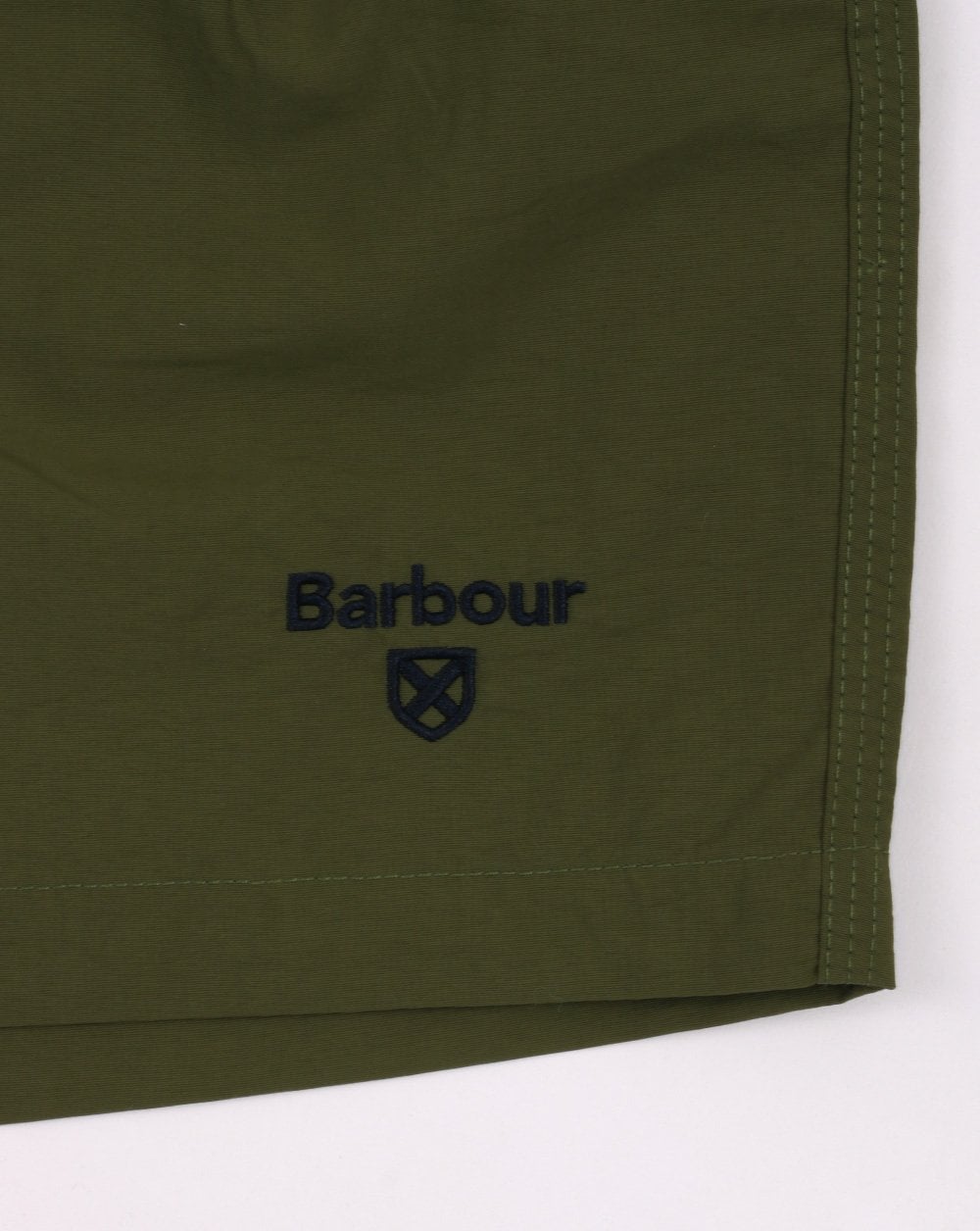 Barbour Logo Swim Shorts Olive