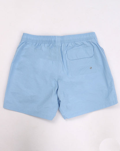 Barbour Logo Swim Shorts Powder Blue