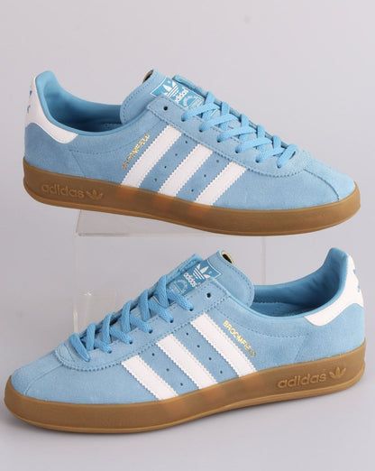 Adidas Broomfield Trainers Sky Blue/White