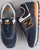New Balance 574 Trainer Navy/Orange