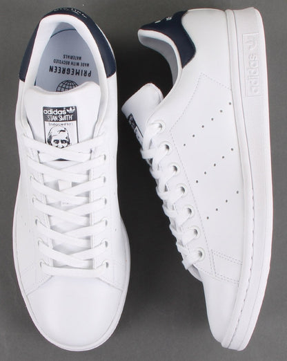 Adidas Stan Smith Trainers White/Navy