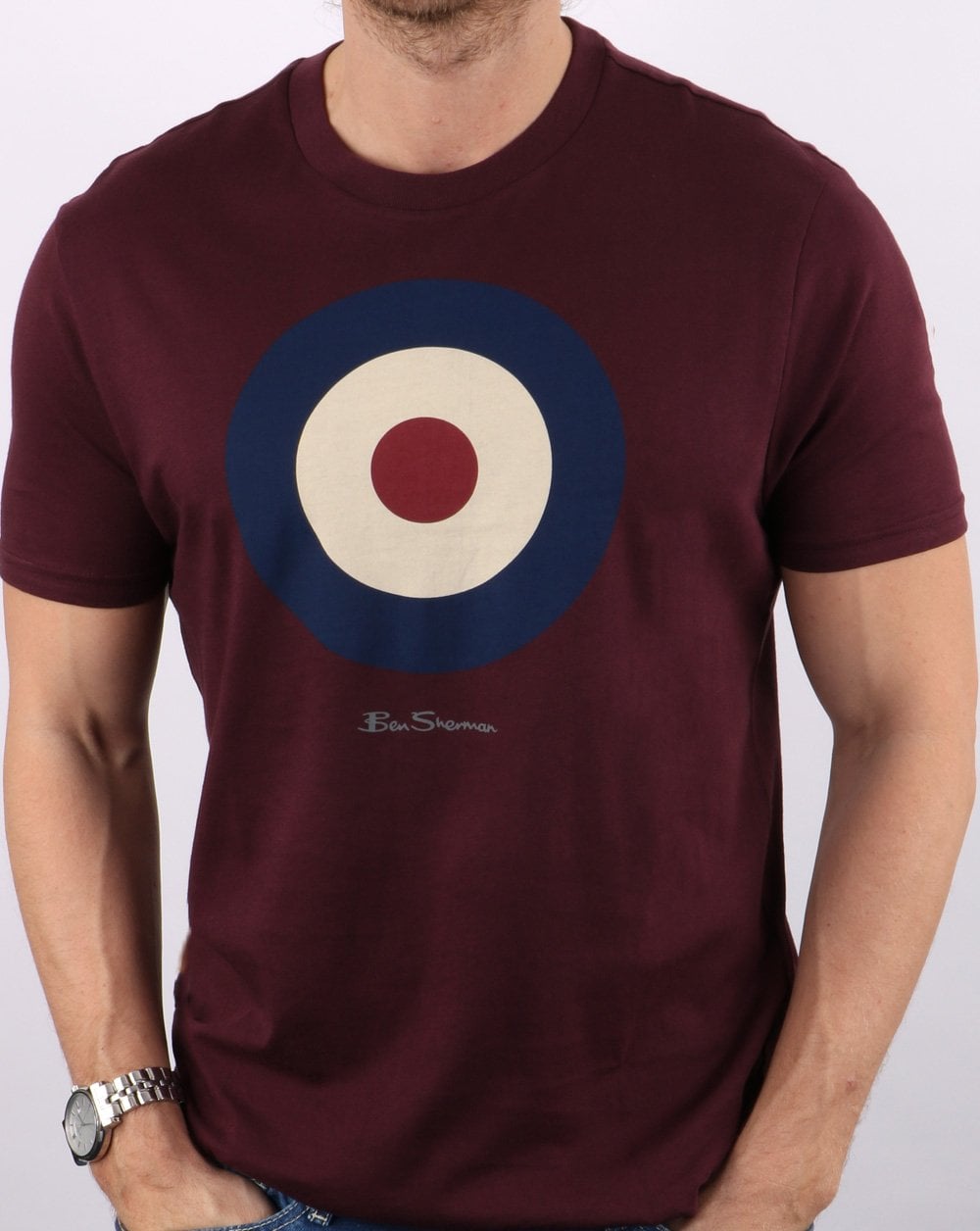 Ben Sherman Target T-shirt Wine