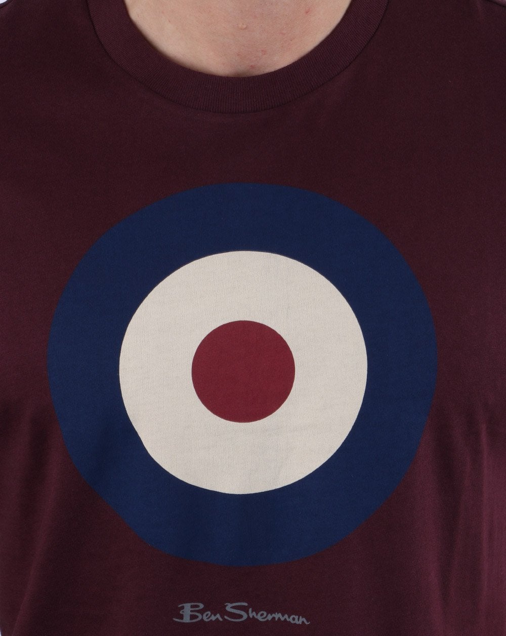 Ben Sherman Target T-shirt Wine
