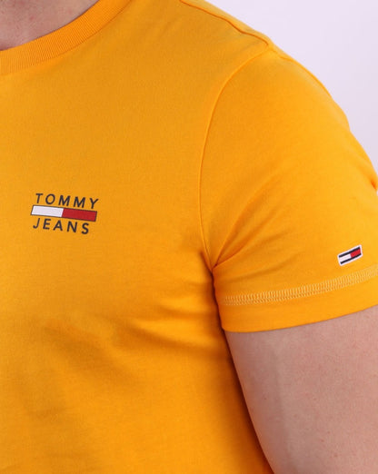 Tommy Jeans Chest Logo T-shirt Florida Orange
