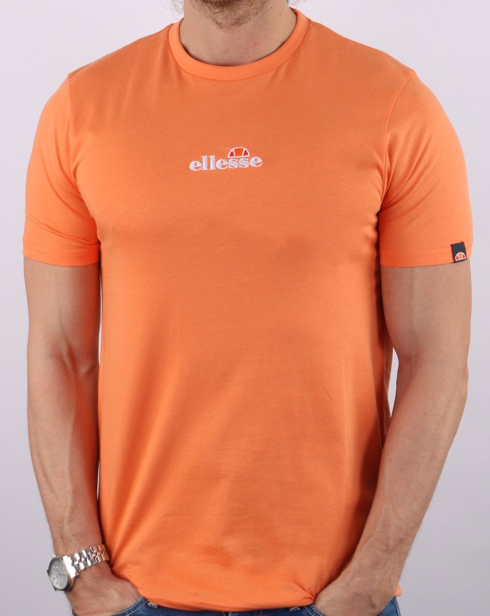 Ellesse Padermo T Shirt Orange