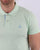 Gant Contrast Collar Polo Shirt Pastel Green