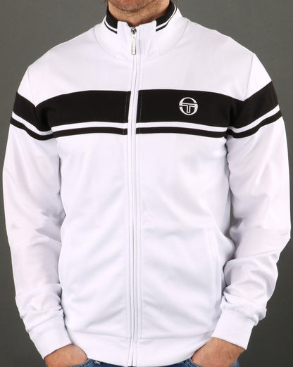 Sergio Tacchini Masters Track Top White/Black