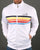 Sergio Tacchini Multi Stripe Track Top White