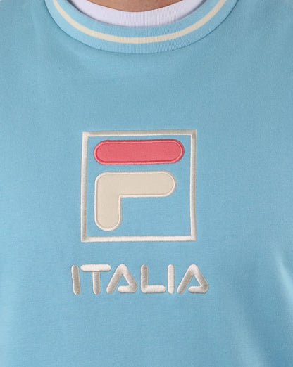 Fila Vintage Empire Crew Sweat Air Blue